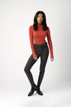 LeMieux Liberté Damen Base Layer Mit Reißverschluss -Reitbekleidung Verkaufsgeschäft 342149 SOR 6
