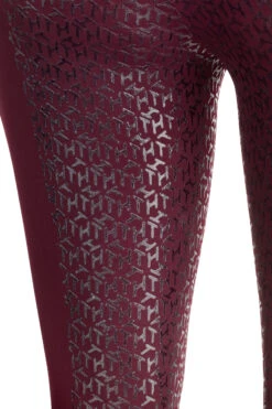 Tommy Hilfiger Equestrian Damen Thermoreitleggings Mit Vollbesatz -Reitbekleidung Verkaufsgeschäft 343076 BU 4