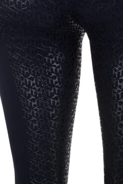 Tommy Hilfiger Equestrian Damen Thermoreitleggings Mit Vollbesatz -Reitbekleidung Verkaufsgeschäft 343076 DB 4