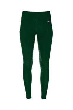 Tommy Hilfiger Equestrian Damen Thermoreitleggings Mit Vollbesatz -Reitbekleidung Verkaufsgeschäft 343076 HGR 2