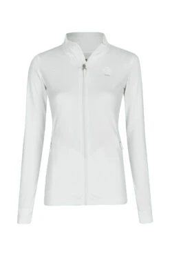 Eskadron Fanatics SS23 Nicky Damen Jersey Reißverschlussjacke -Reitbekleidung Verkaufsgeschäft 343324 WH 01