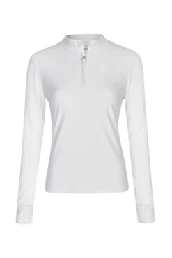 Eskadron Fanatics SS23 Damen Langarmshirt Mit Halbem Reißverschluss -Reitbekleidung Verkaufsgeschäft 343349 WH 01