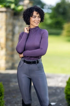 LeMieux Alice Damen Quarter Neck Zip Baselayer -Reitbekleidung Verkaufsgeschäft 344222 DPU 07