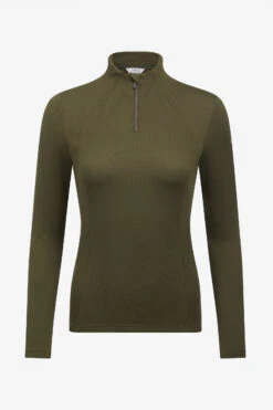LeMieux Alice Damen Quarter Neck Zip Baselayer -Reitbekleidung Verkaufsgeschäft 344222 WMGR 01