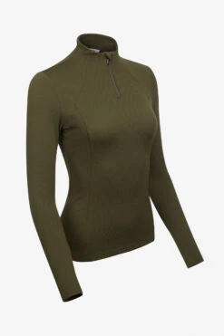 LeMieux Alice Damen Quarter Neck Zip Baselayer -Reitbekleidung Verkaufsgeschäft 344222 WMGR 04