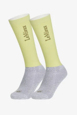 LeMieux Competition Socken (2er Pack) -Reitbekleidung Verkaufsgeschäft 344227 SLGR 01