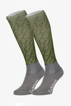LeMieux Footsie Socken -Reitbekleidung Verkaufsgeschäft 344249 WMGR 01