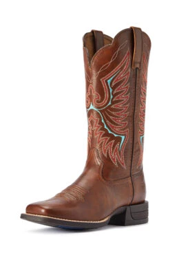 Ariat Rockdale Damen Western Boots -Reitbekleidung Verkaufsgeschäft 344576 DTBR 4