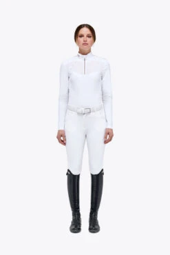 Cavalleria Toscana Damen Polo -Reitbekleidung Verkaufsgeschäft 345001 WH 01