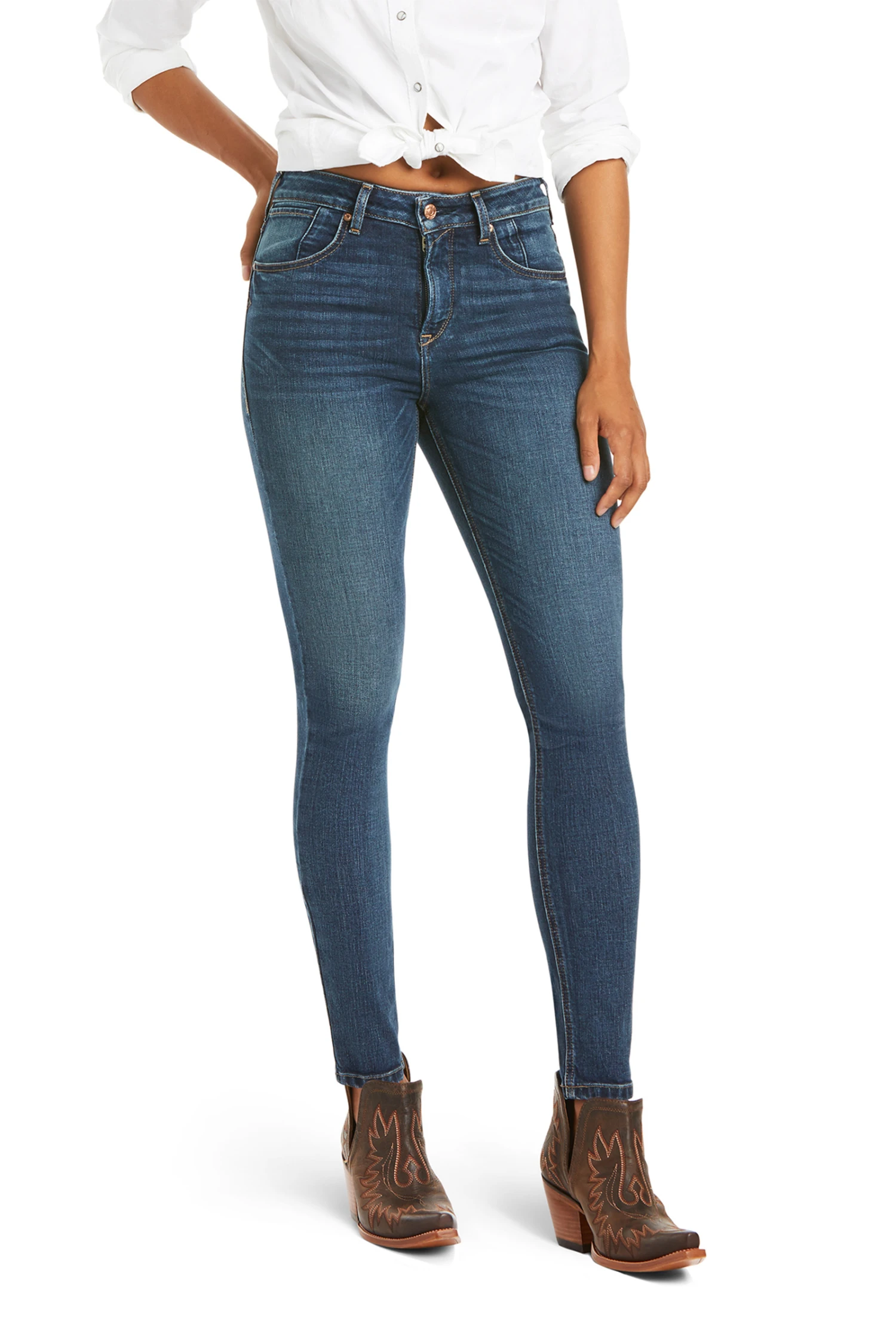 Ariat Premium High Rise Skinny Jeans Für Damen 4 Ariat Premium High Rise Skinny Jeans Für Damen – Bild 2