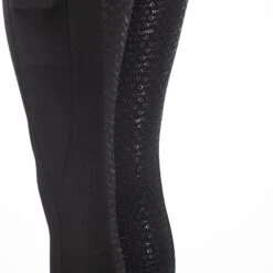 Horze Lucinda Damen Reitleggings Mit Vollbesatz Mit Hohem Bund -Reitbekleidung Verkaufsgeschäft 36075 BL 5