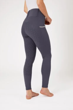 Horze Lucinda Damen Reitleggings Mit Vollbesatz Mit Hohem Bund -Reitbekleidung Verkaufsgeschäft 36075 BPG 2