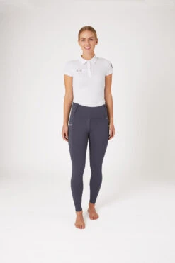 Horze Lucinda Damen Reitleggings Mit Vollbesatz Mit Hohem Bund -Reitbekleidung Verkaufsgeschäft 36075 BPG 3