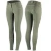 Horze Aubrey Damen Reithose Mit Silikonvollbesatz Und Hohem Bund -Reitbekleidung Verkaufsgeschäft 36082 BKGR 1