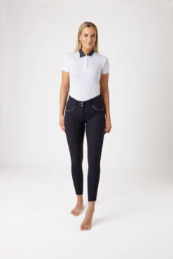 Horze Aubrey Damenreithose Mit Kniebesatz Und Hohem Bund -Reitbekleidung Verkaufsgeschäft 36083 VDB 3