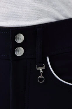 Horze Aubrey Kinder Reithose Mit Vollbesatz Mit Silikon Und Hohem Bund -Reitbekleidung Verkaufsgeschäft 36084 vdb 05