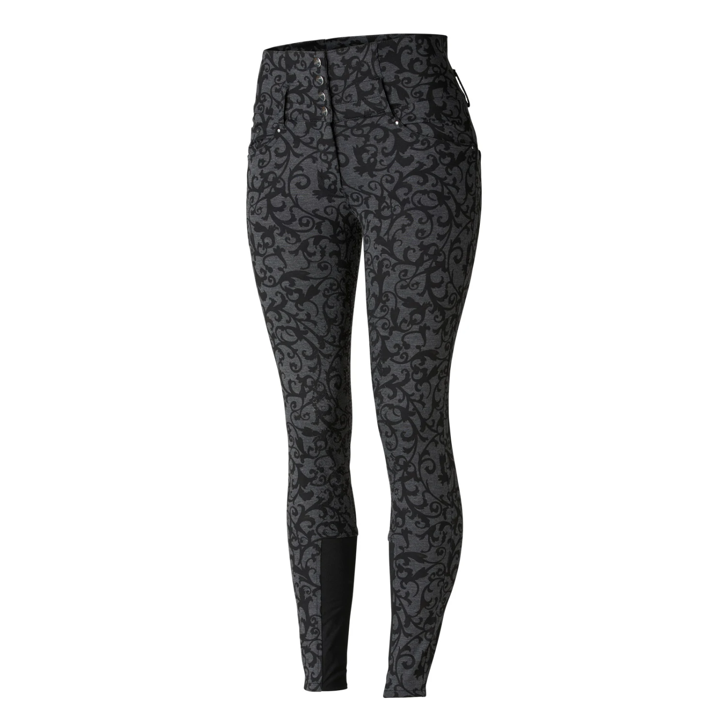 Horze Tara Damen Reithose Mit Silikonvollbesatz Und Hohem Bund 4 Horze Tara Damen Reithose Mit Silikonvollbesatz Und Hohem Bund – Bild 2