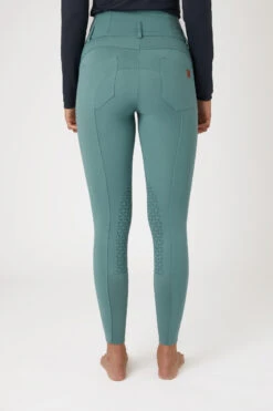 Horze Tara Damen Reithose Mit Kniebesatz Und Hohem Bund -Reitbekleidung Verkaufsgeschäft 36092 alb 04