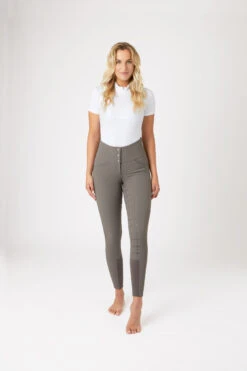 Horze Desiree Damen Reithose Mit Silikonvollbesatz Und Hohem Bund -Reitbekleidung Verkaufsgeschäft 36605 CRDG 3