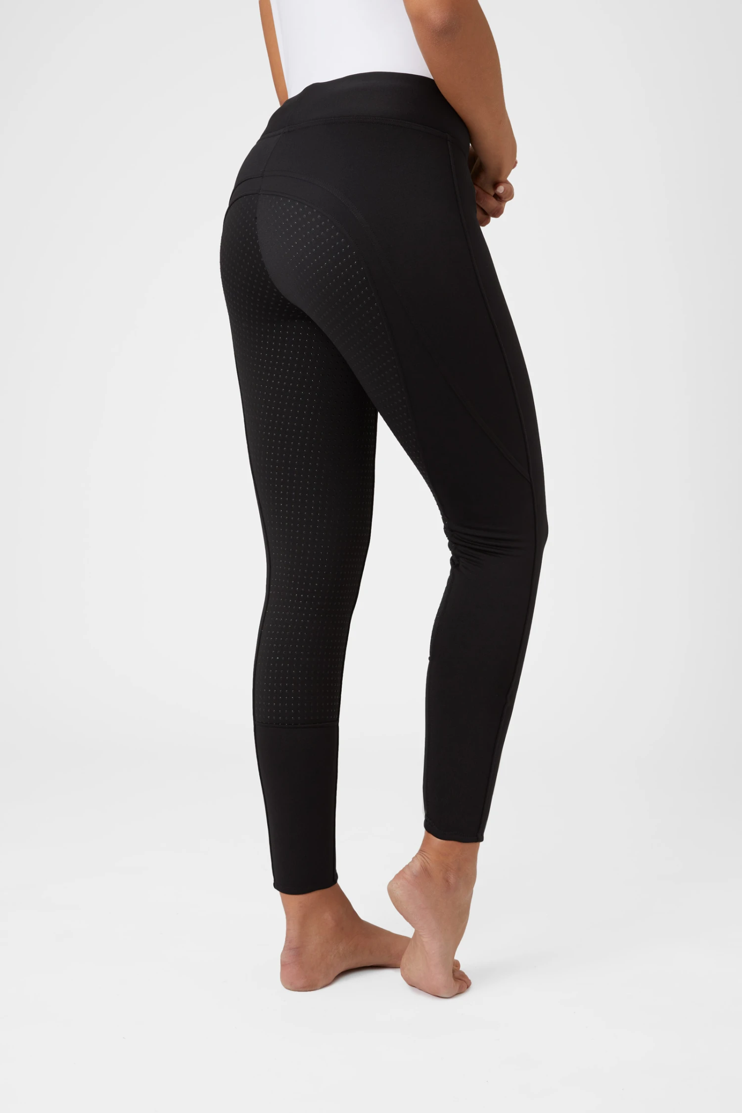 Horze Active Winterreitleggings Mit Vollbesatz Und Silikon-Grip Für Damen 4 Horze Active Winterreitleggings Mit Vollbesatz Und Silikon-Grip Für Damen – Bild 2