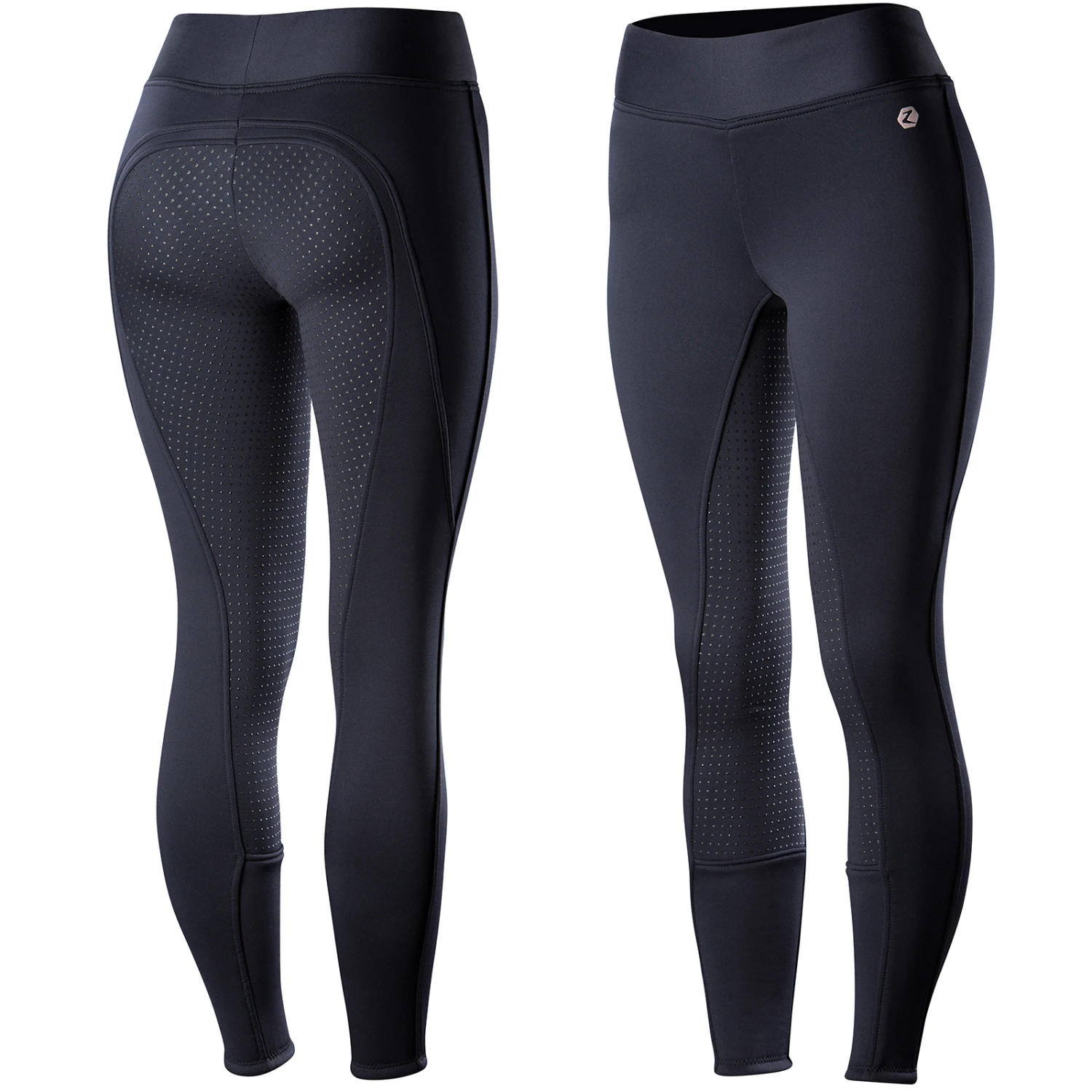 Horze Active Winterreitleggings Mit Vollbesatz Und Silikon-Grip Für Damen 20 Horze Active Winterreitleggings Mit Vollbesatz Und Silikon-Grip Für Damen – Bild 18