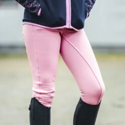 Horze Active Kinder Winter Reitleggings Mit Silikonvollbesatz -Reitbekleidung Verkaufsgeschäft 36611 LLPU 4