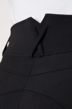 Horze Angelina Leichte Damen Stretch-Reithose Mit Lederkniebesatz -Reitbekleidung Verkaufsgeschäft 36618 BL 5