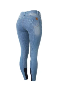 Horze Kaia Damen Reithose Aus Vollbesatz In Jeansoptik Mit Silikon Grip Und Hohem Bund 28 Horze Kaia Damen Reithose Aus Vollbesatz In Jeansoptik Mit Silikon Grip Und Hohem Bund -Reitbekleidung Verkaufsgeschäft 36656 ldb 01