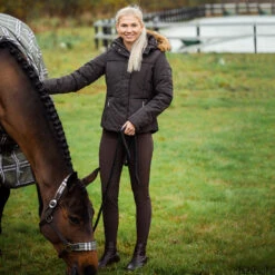 Horze Sienna Damen Reithose Mit Vollbesatz Und Silikon Grip -Reitbekleidung Verkaufsgeschäft 36660 BRBR 4