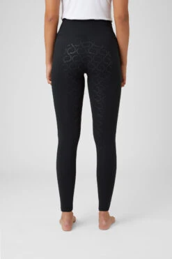 Horze Gillian Damen Reitleggings Aus Kompressionsmaterial Mit Vollbesatz -Reitbekleidung Verkaufsgeschäft 36673 BL 4