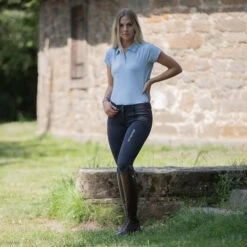 B Vertigo Meghan Damen Reithose Mit Kniebesatz Und Silikon Grip -Reitbekleidung Verkaufsgeschäft 36676 VDB 6