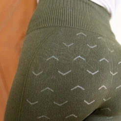 Horze Vanessa Reitleggings Mit Vollbesatz, Nahtlos In Jeansoptik -Reitbekleidung Verkaufsgeschäft 36677 DLGR 13