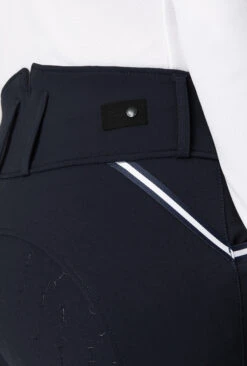 Horze Della Vollbesatzreithose Für Damen Mit Hohem Bund Und Kontrastpaspeln -Reitbekleidung Verkaufsgeschäft 36681 VDB 6