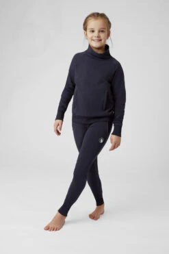 Horze Emmie Kinderreitleggings Aus Biobaumwolle Mit Silikonvollbesatz -Reitbekleidung Verkaufsgeschäft 36685 VDB 3