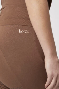 Horze Remy Damen Reitleggings Aus Biobaumwolle -Reitbekleidung Verkaufsgeschäft 36686 BDBR 5