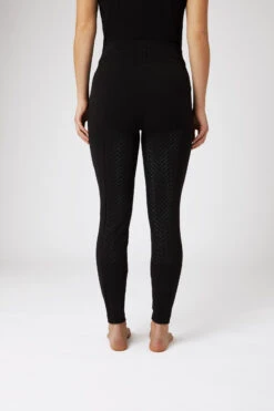 Horze Remy Damen Reitleggings Aus Biobaumwolle -Reitbekleidung Verkaufsgeschäft 36686 BL 4