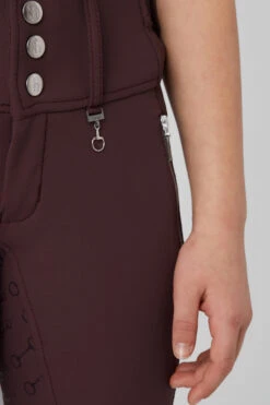 Horze Andrea Kinder Vollbesatzreithose Mit Hohem Bund -Reitbekleidung Verkaufsgeschäft 36689 RMBU 4