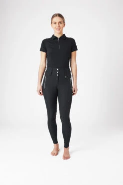 Horze Andrea Kniebesatzreithose Mit Hohem Bund Für Damen -Reitbekleidung Verkaufsgeschäft 36690 VDB 3