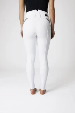 Horze Della Damen Kniebesatzreithose Mit Hohem Bund Und Kontrasteinfassung 26 Horze Della Damen Kniebesatzreithose Mit Hohem Bund Und Kontrasteinfassung -Reitbekleidung Verkaufsgeschäft 36691 WH 4