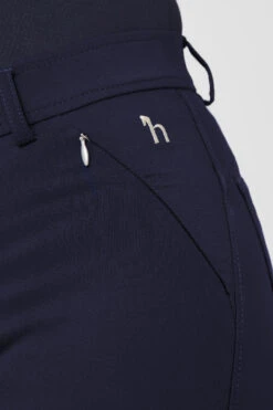 Horze Kaitlin Damen Vollbesatzreithose Mit Blumendetail -Reitbekleidung Verkaufsgeschäft 36705 PDB 5