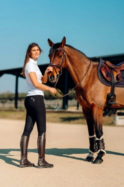 Horze Kaitlin Damen Kniebesatzreithose Mit Blumendetail 28 Horze Kaitlin Damen Kniebesatzreithose Mit Blumendetail -Reitbekleidung Verkaufsgeschäft 36706 AFBR 7