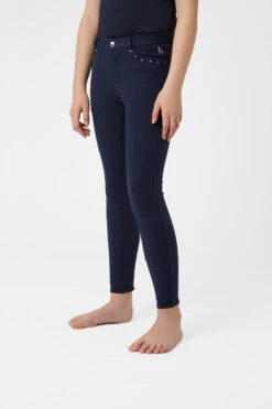 Horze Lilian Kinderreithose Mit Vollbesatz -Reitbekleidung Verkaufsgeschäft 36708 PDB 4