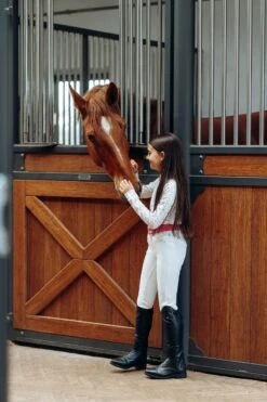 Horze Lilian Kinderreithose Mit Vollbesatz -Reitbekleidung Verkaufsgeschäft 36708 WH AZPI 7