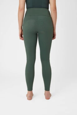 Horze Ginny Damen Reitleggings Mit Silikonvollbesatz Und Handytasche -Reitbekleidung Verkaufsgeschäft 36721 CLGR 4