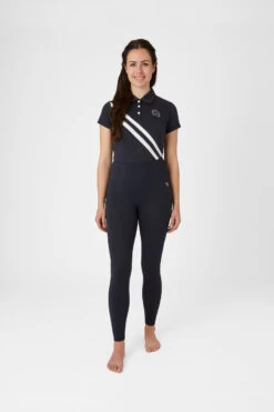 Horze Ginny Damen Reitleggings Mit Silikonvollbesatz Und Handytasche -Reitbekleidung Verkaufsgeschäft 36721 VDB 3