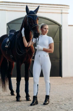 B Vertigo Davina Mittelhohe Kniebesatzreithose Mit Handytaschen Für Damen -Reitbekleidung Verkaufsgeschäft 36723 WH 7