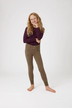 Horze Monster Kniebesatzreithose Für Kinder -Reitbekleidung Verkaufsgeschäft 36736 CMBR 3