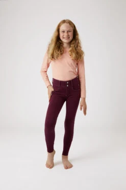 Horze Monster Kniebesatzreithose Für Kinder -Reitbekleidung Verkaufsgeschäft 36736 FPU 3