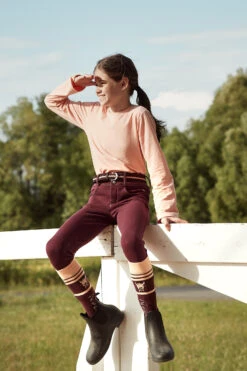 Horze Monster Kniebesatzreithose Für Kinder -Reitbekleidung Verkaufsgeschäft 36736 FPU 8