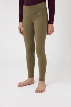 Horze Monster Kniebesatzreitleggings Für Kinder -Reitbekleidung Verkaufsgeschäft 36737 ntbr 04